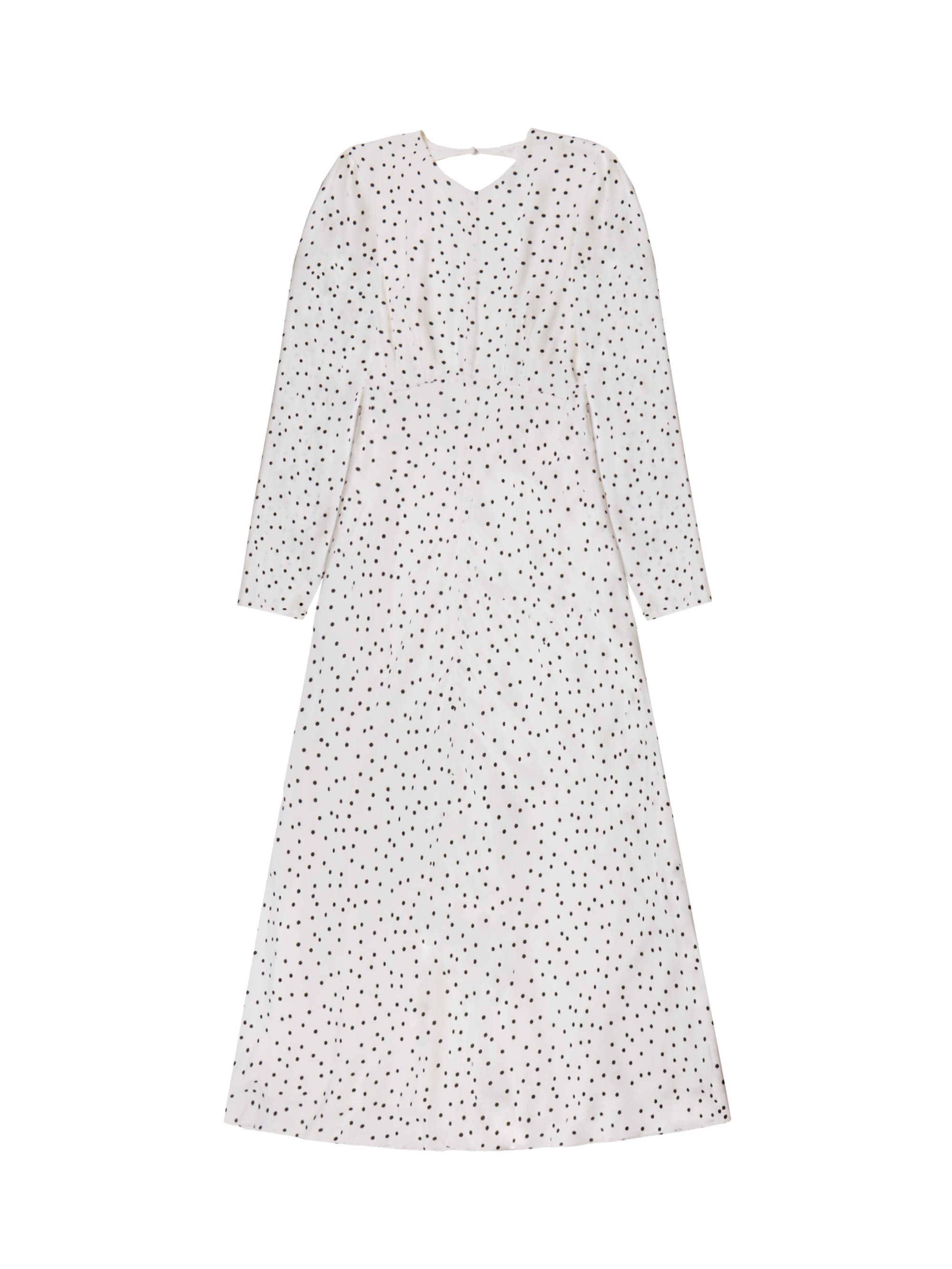 Polka Dot Tie Back Dress - image 2