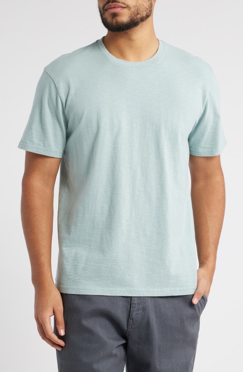 Treasure & Bond Lived In Slub Jersey Crewneck T-Shirt, Main, color, Grey Blue