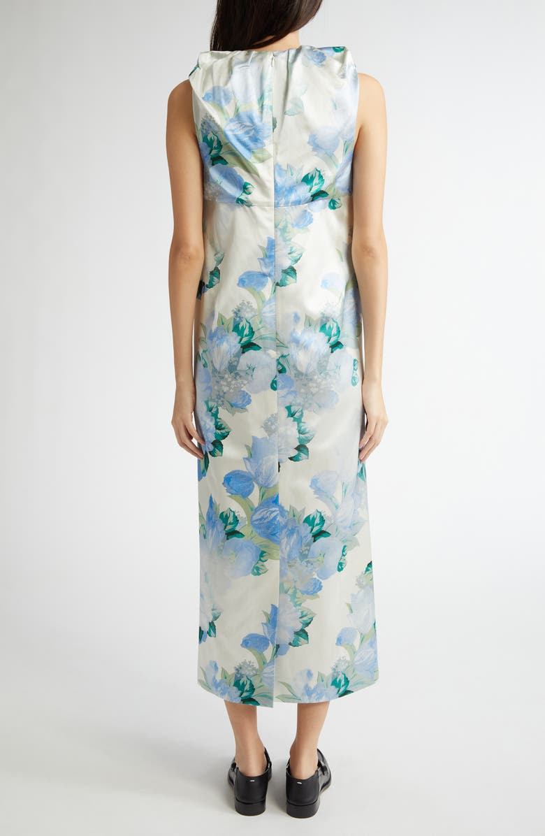 Meryll Rogge Floral Print Gathered Dress, Alternate, color, 