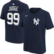 Nike Youth Nike Aaron Judge Navy New York Yankees Name & Number T-Shirt