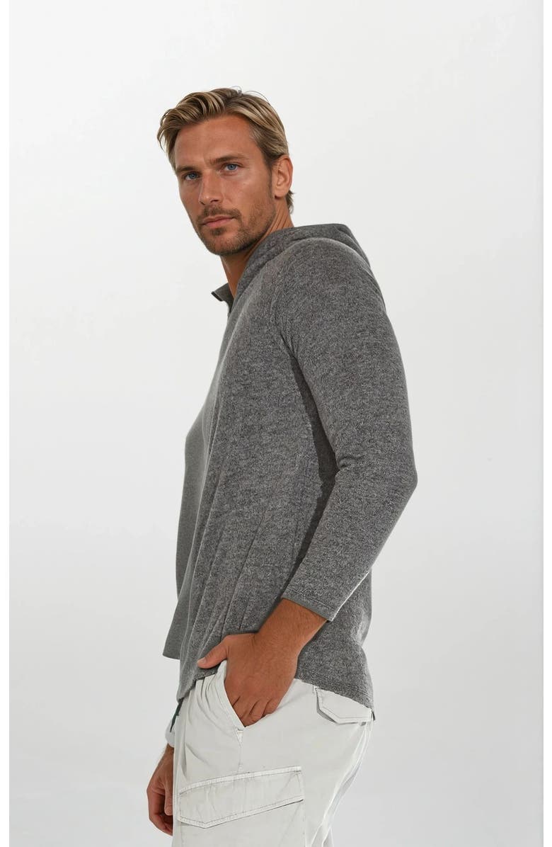 Ledger & Ford Grey Bodega Super Soft Hoodie, Alternate, color, Grey