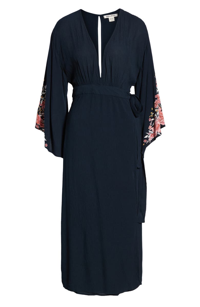 Billabong Robe Life Midi Dress, Alternate, color, 