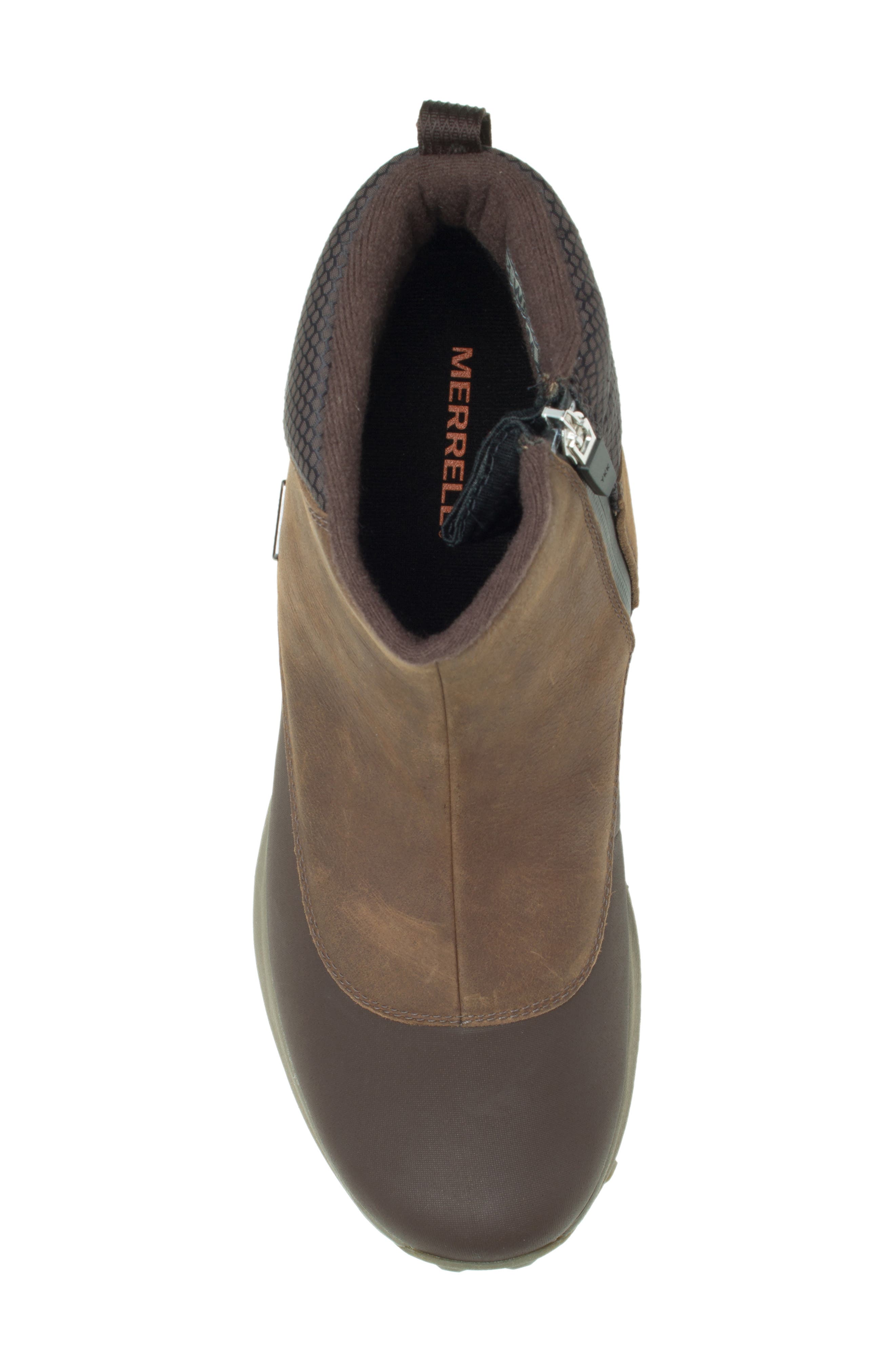 Merrell Thermo Kiruna Mid Zip Waterproof Hiking Boot, Alternate, color, 