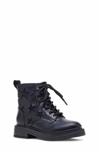 Steve Madden Kids' J-Iconic Lace-Up Bootie