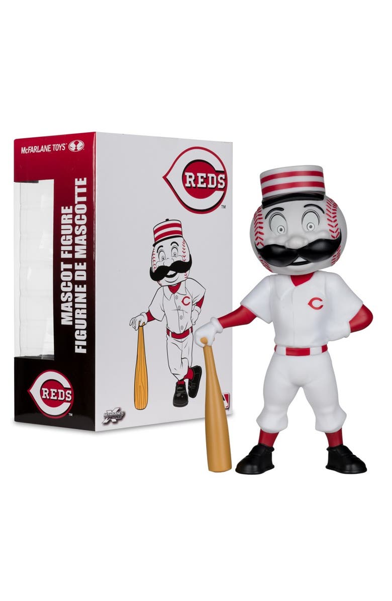 McFarlane Mr. Redlegs (Cincinnati Reds) McFarlane MLB Posed Mascot, Main, color, Multi-Color