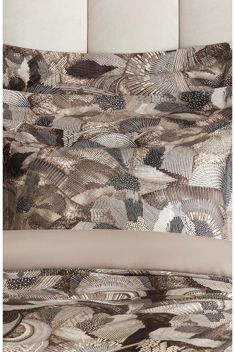 Ligardes pillowcase set, Alternate, color, Brown