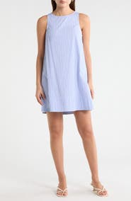 Madewell Leilani Cotton Chambray Shift Dress