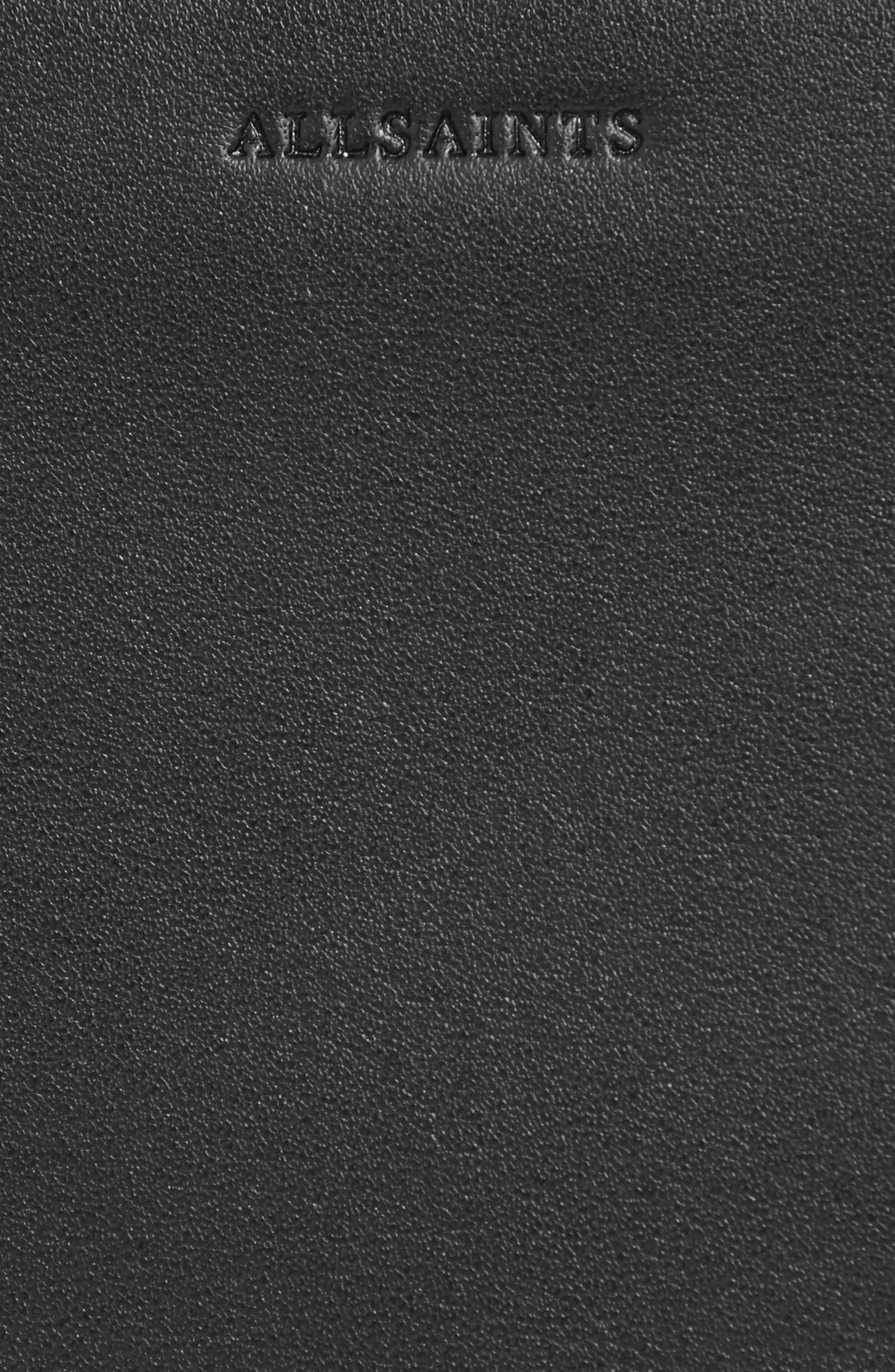 AllSaints Vincent Genuine Calf Hair Shoulder Bag, Alternate, color, 