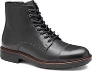 Johnston & Murphy Latham Cap Toe Combat Boot