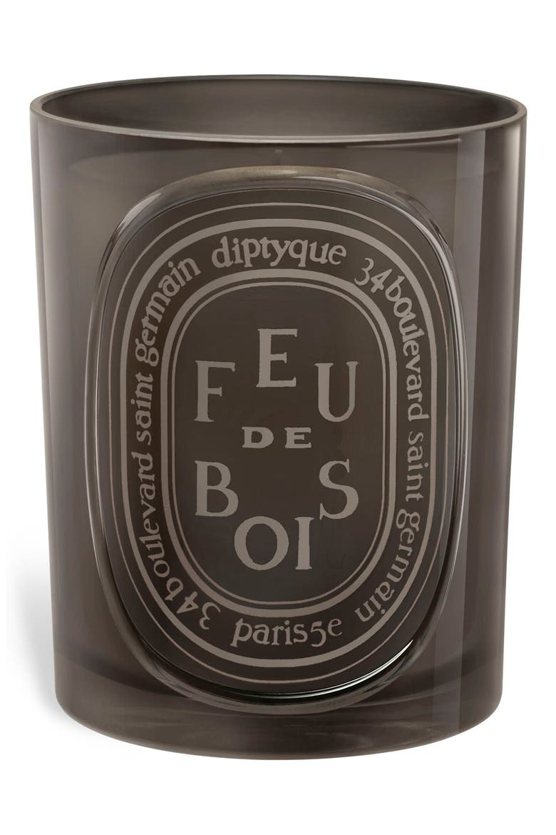 Feu de Bois (Wood Fire) Medium Candle, Main, color, NO COLOR