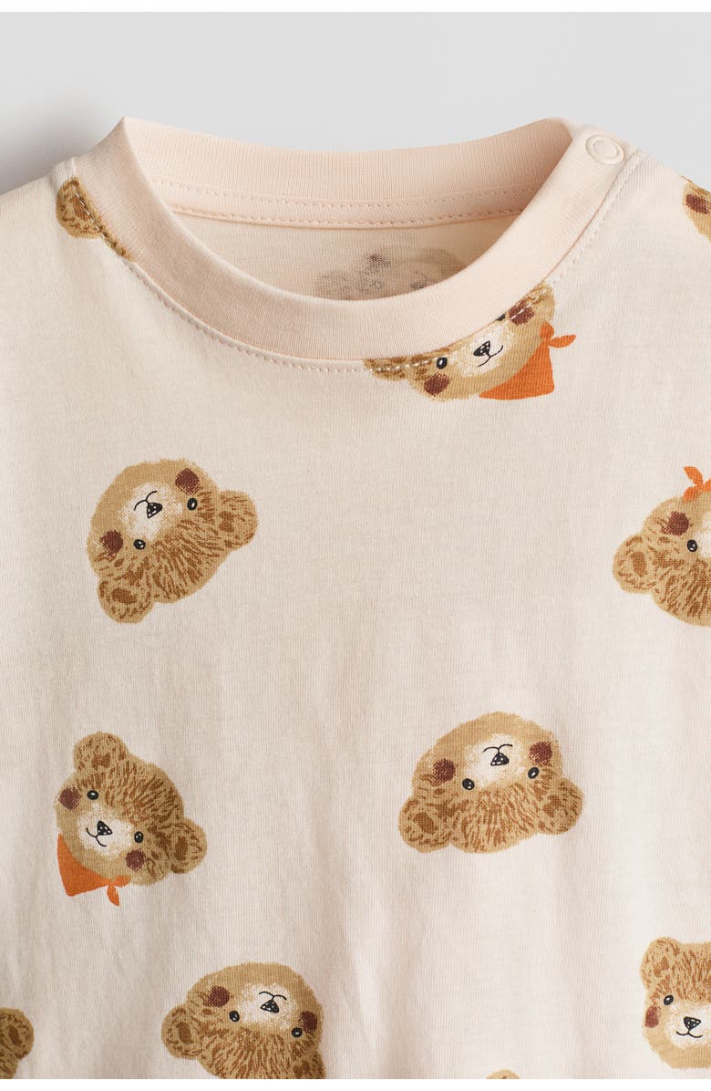 H&M 5-pack Cotton T-shirts, Alternate, color, Dark Blue/Teddy Bears