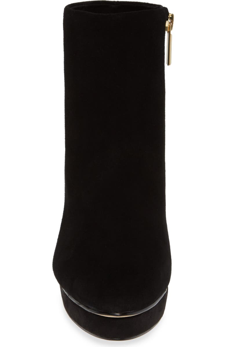 KARL LAGERFELD PARIS Millie Platform Bootie, Alternate, color,