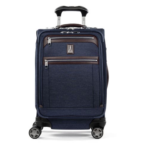 Platinum Elite Softside Expandable 20-Inch Carry-On Luggage, Fits up to 15" Laptop