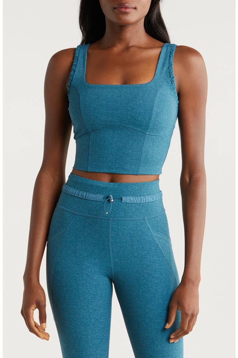 It's a Date Crop Tank, Main, color, HEATHER LEGION BLUE