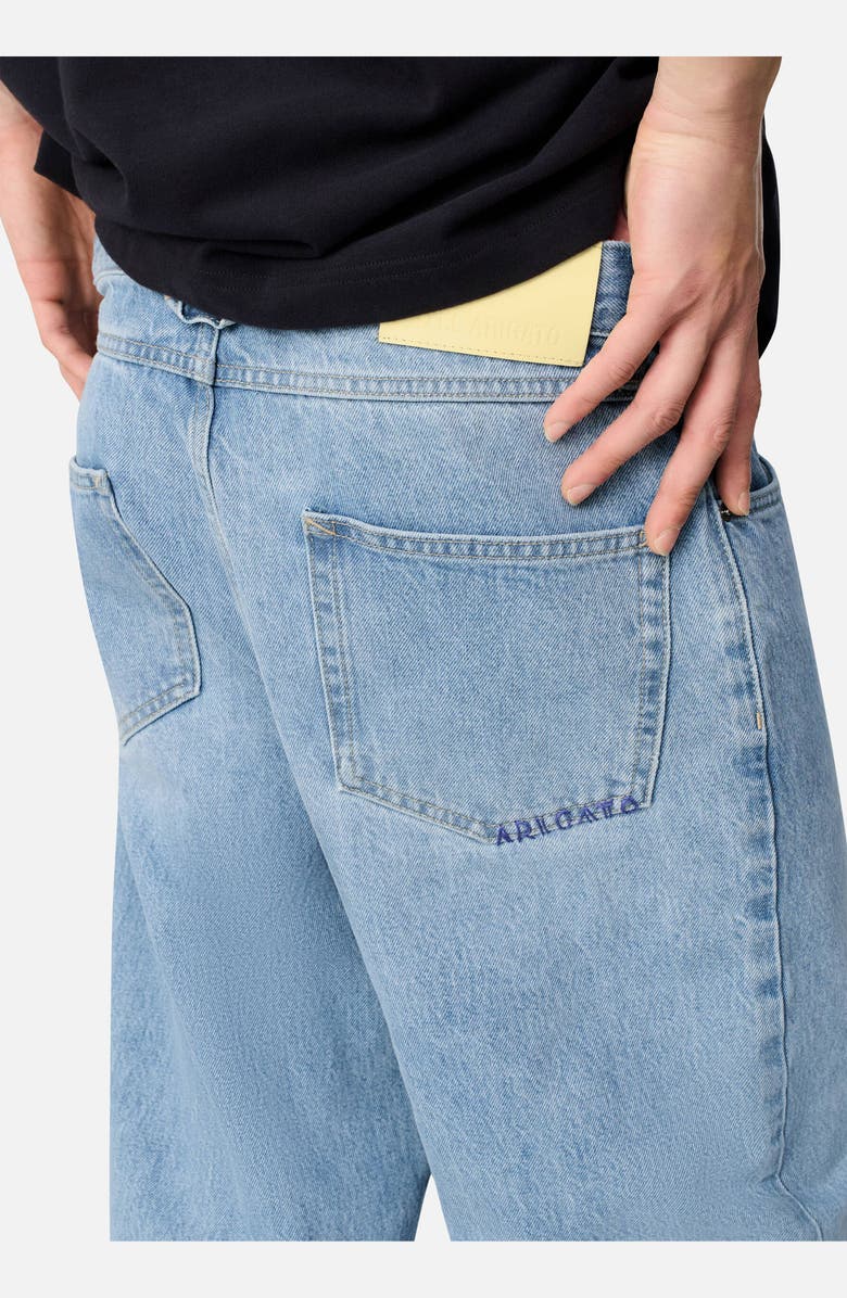 Axel Arigato Zine Relaxed-Fit Jeans, Alternate, color, Light Blue