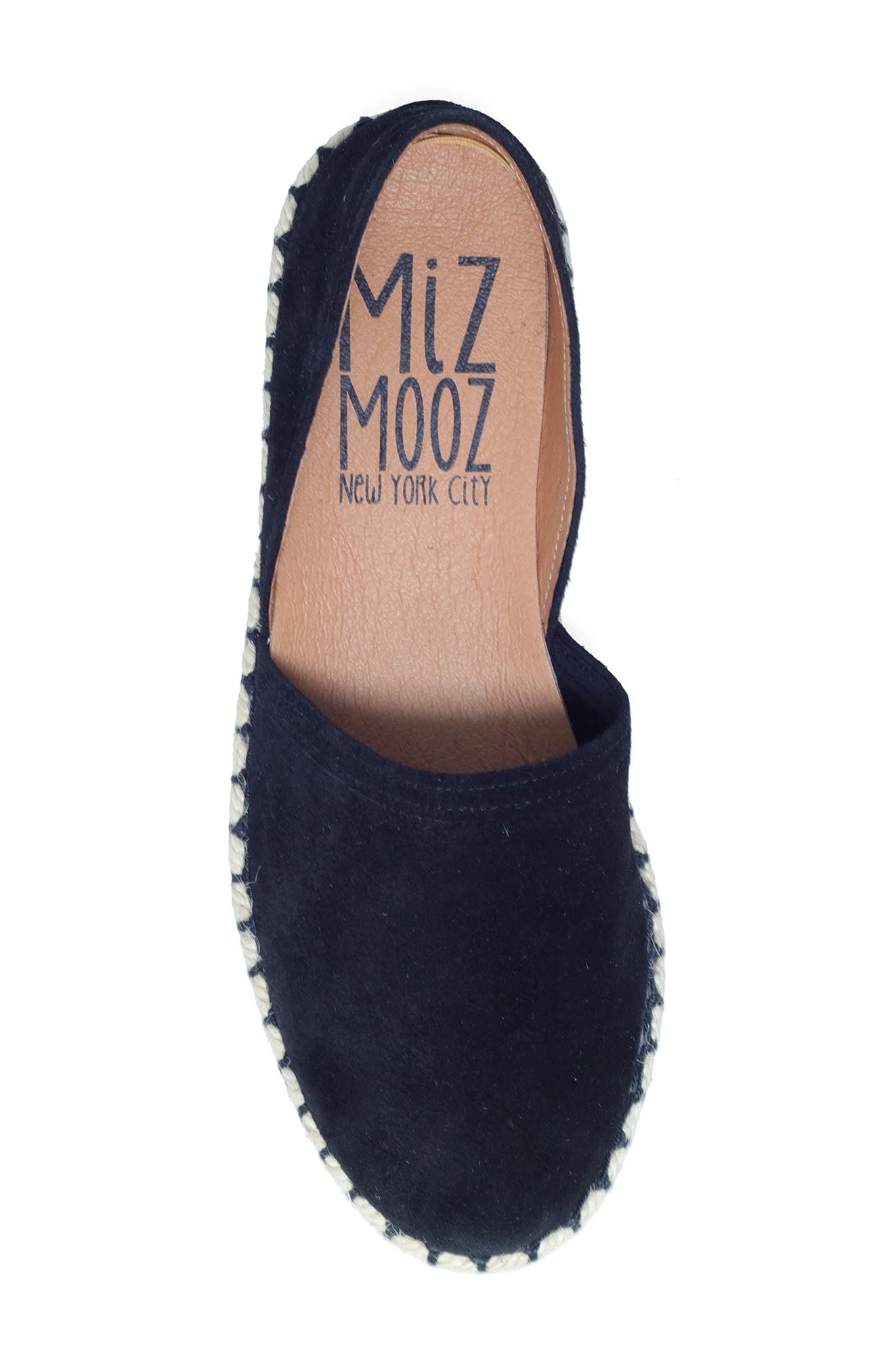 Miz Mooz Carmena Flat, Alternate, color, Black