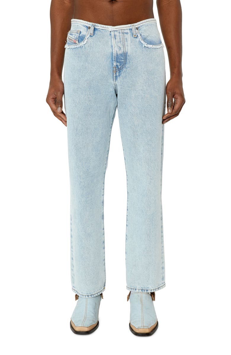 DIESEL<sup>®</sup> D-Pend Straight Leg Jeans, Main, color,