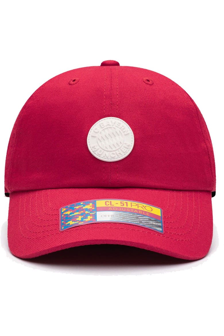 Men's Red Bayern Munich Casuals Adjustable Hat, Alternate, color, Red