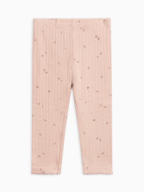 Gina Pointelle Leggings (Baby, Toddler & Little Kids)