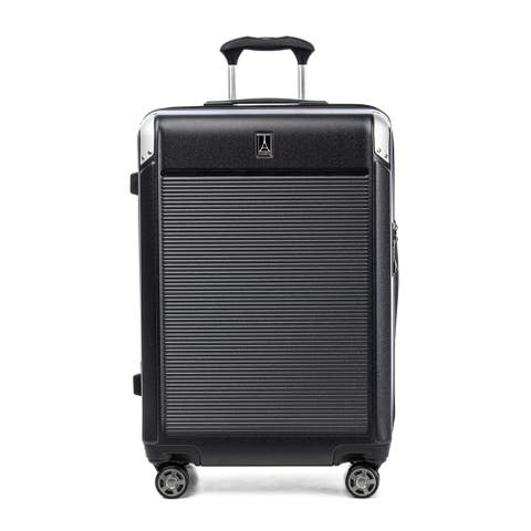 Platinum Elite Hardside Expandable 25" Medium Checked Spinner Luggage