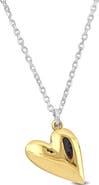 DELMAR Heart Charm Pendant Necklace
