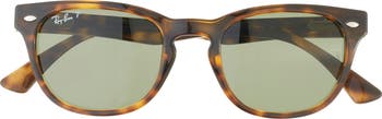 49mm Polarized Wayfarer Sunglasses