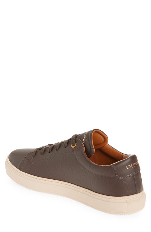 Valentino By Mario Valentino Jimmy Sneaker In Brown