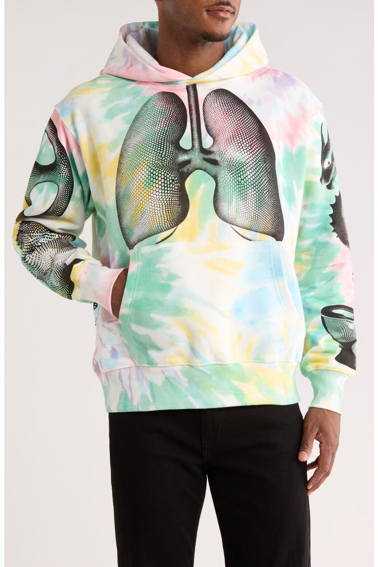 Dysfunction Graphic Hoodie, Main, color, MULTI