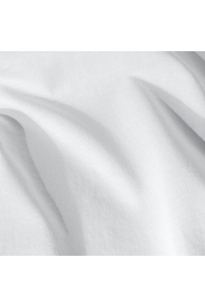 Organic Cotton Jersey Sheet Set - Split King, Alternate, color, White