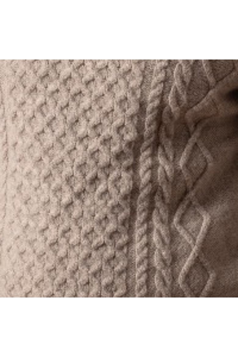 Cable Sweater, Alternate, color, OATMEAL FLECK