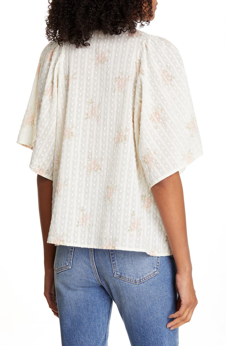 THE GREAT. The Butterfly Shirt, Alternate, color, 