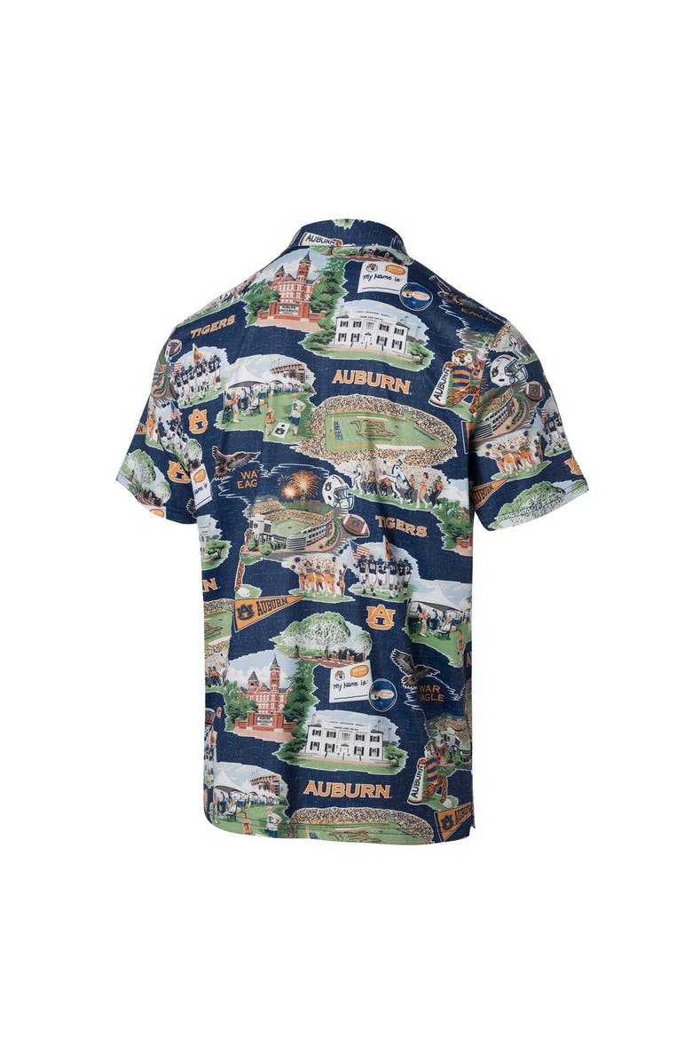 Reyn Spooner Men's Reyn Spooner Navy Auburn Tigers Scenic Polo, Alternate, color, Navy