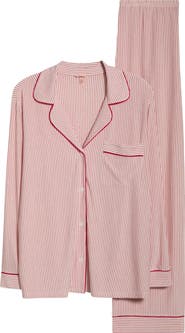 Eberjey Gisele Printed Long Pajamas