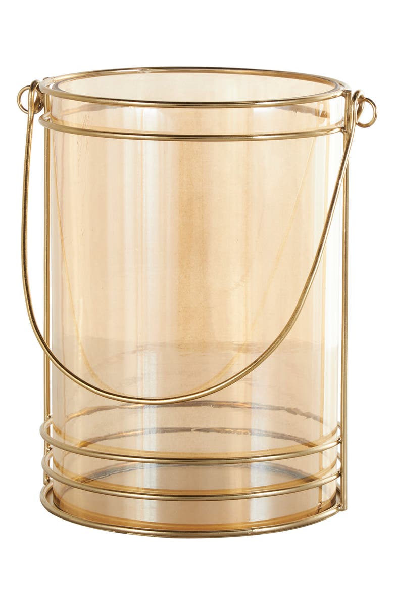 VIVIAN LUNE HOME Metal Candle Lantern, Alternate, color,