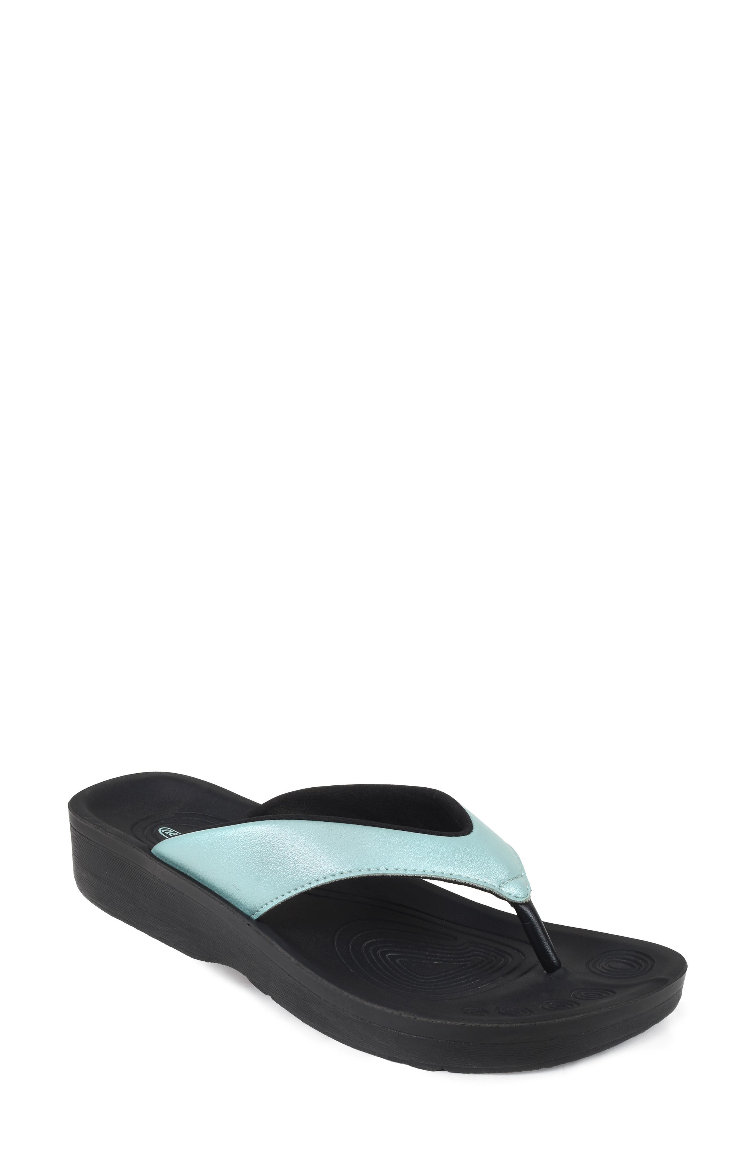 Aerothotic Pearly Fume Flip Flop In Multi