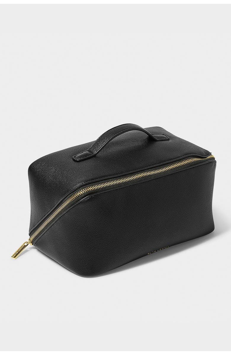 Katie Loxton Large Make Up and Toiletry Bag, Main, color, Black