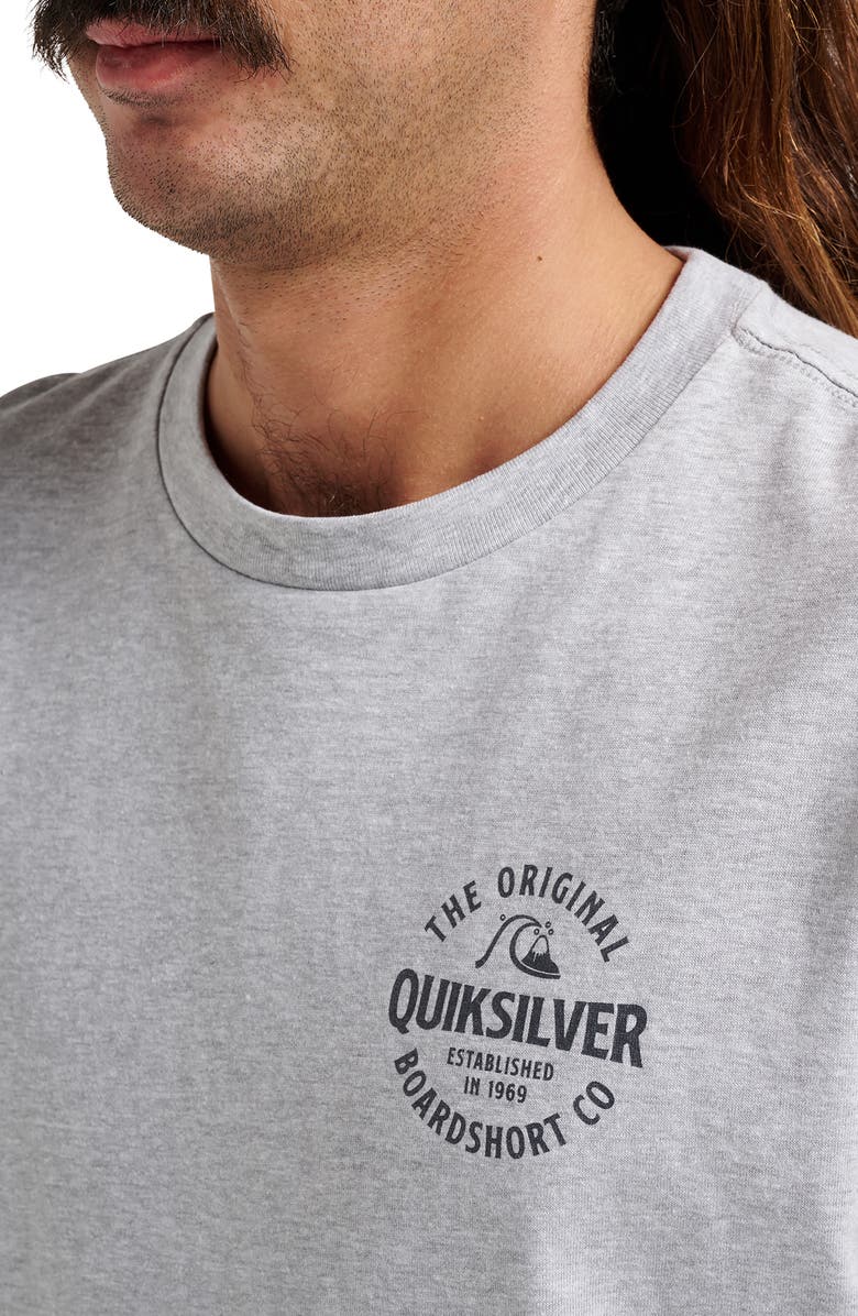 Quiksilver Locked Up Cotton Blend Graphic T-Shirt, Alternate, color, 