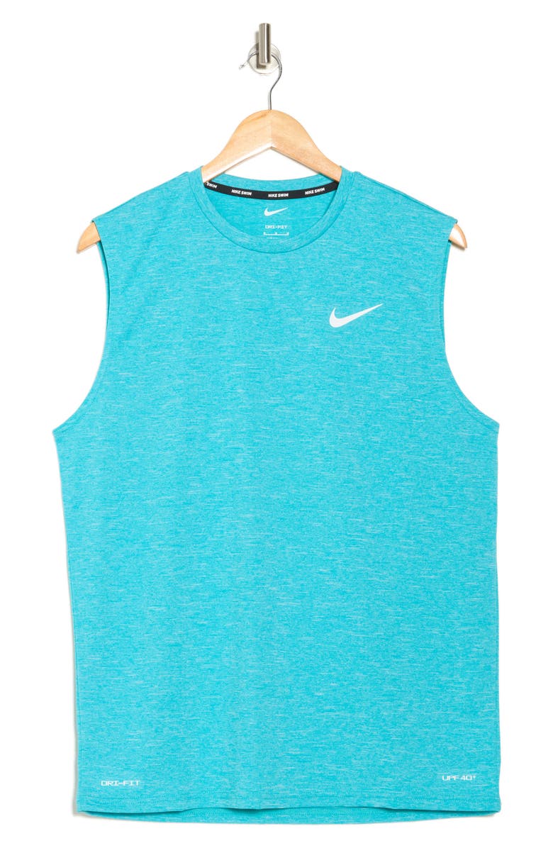 Nike Sleeveless Hydroguard Dri-FIT UPF 50+ Top, Alternate, color, Dusty Cactus
