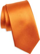 Duchamp Solid Silk Tie