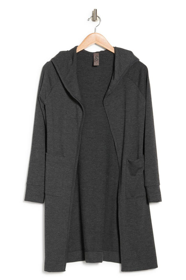 Wrap Front Cardigan, Alternate, color, ULTIMATE GRAY