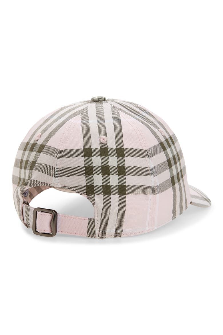 Classic Check Baseball Cap, Alternate, color, MALLOW PINK IP CHECK
