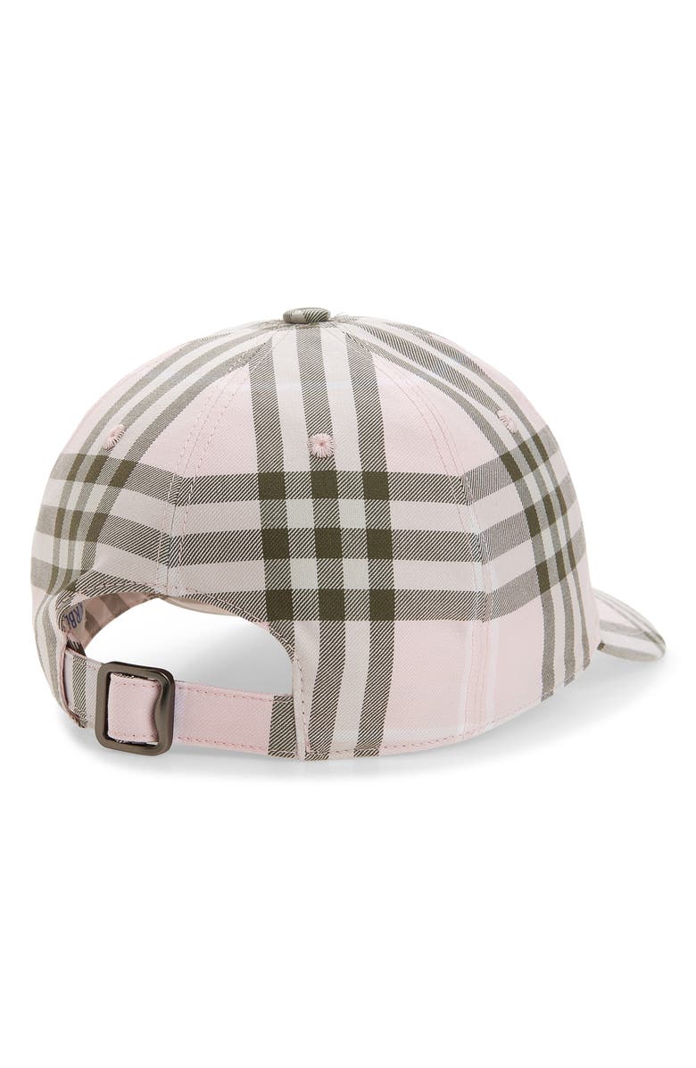 Burberry Classic Check Baseball Cap, Alternate, color, Mallow Pink Ip Check