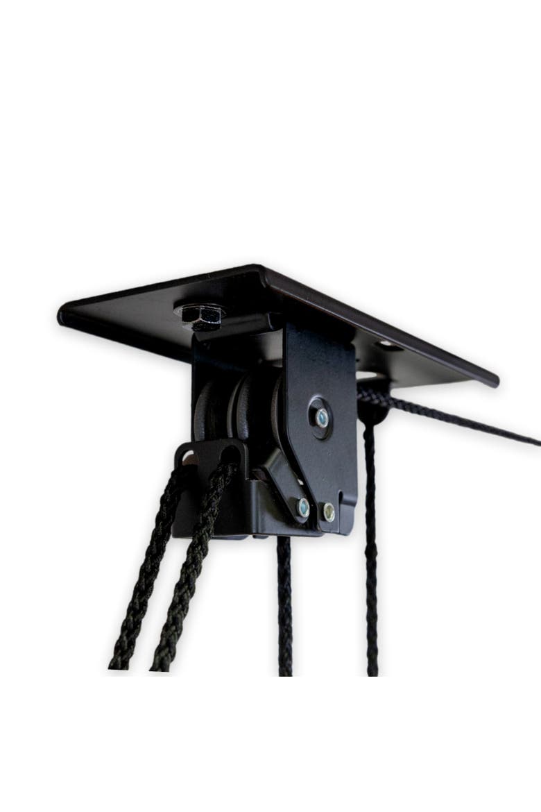 Ladder Hoist -Holds up to 150 lbs -Up to 14' Lift, Alternate, color, Black