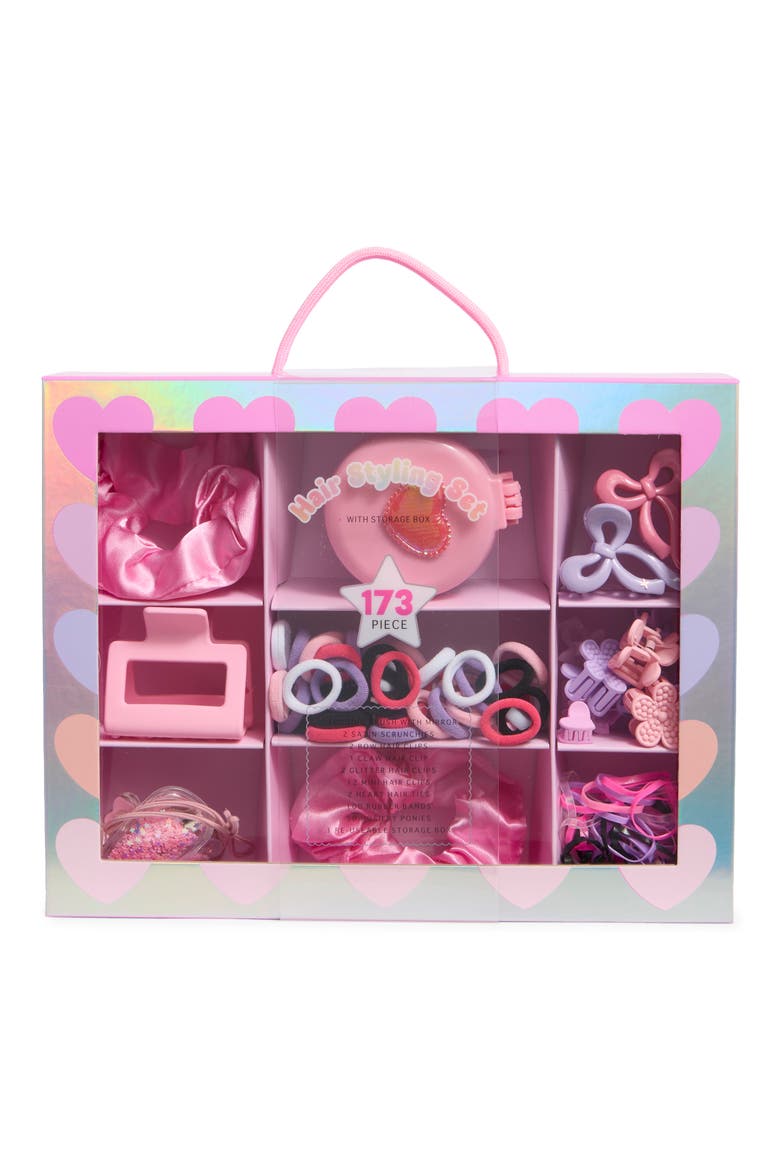 173-Piece Assorted Hair Accessories Set, Main, color, SILVER