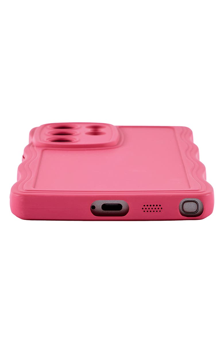 Auramma Fuchsia Wavy S24 Ultra Phone Case, Alternate, color, Fuchsia