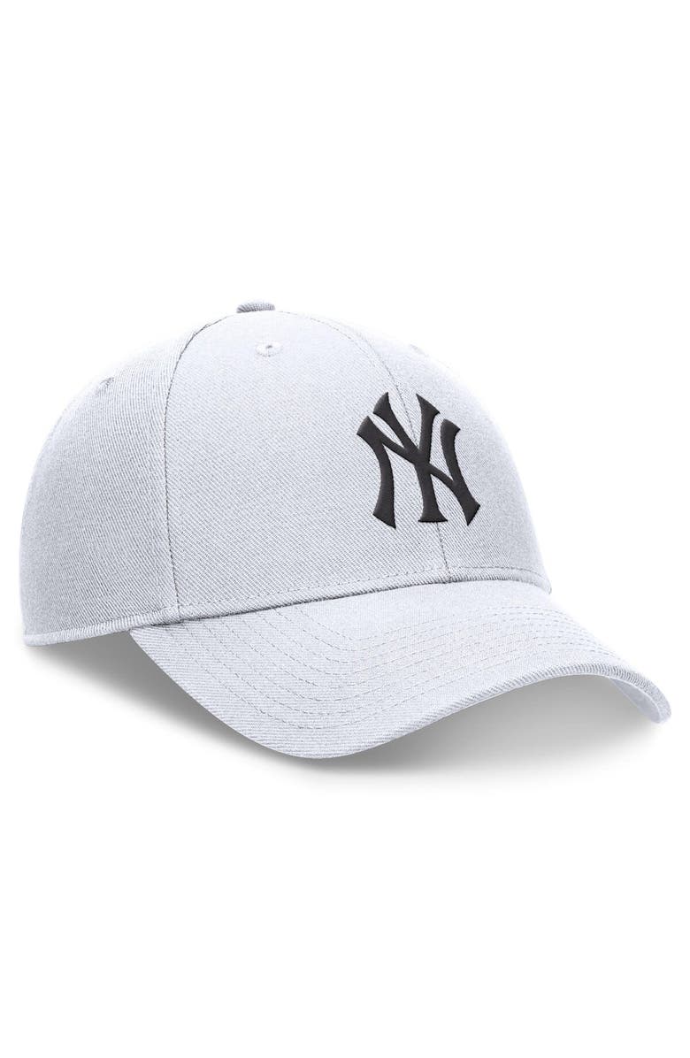 Nike Men's Nike White New York Yankees Club Performance Adjustable Hat, Alternate, color, 