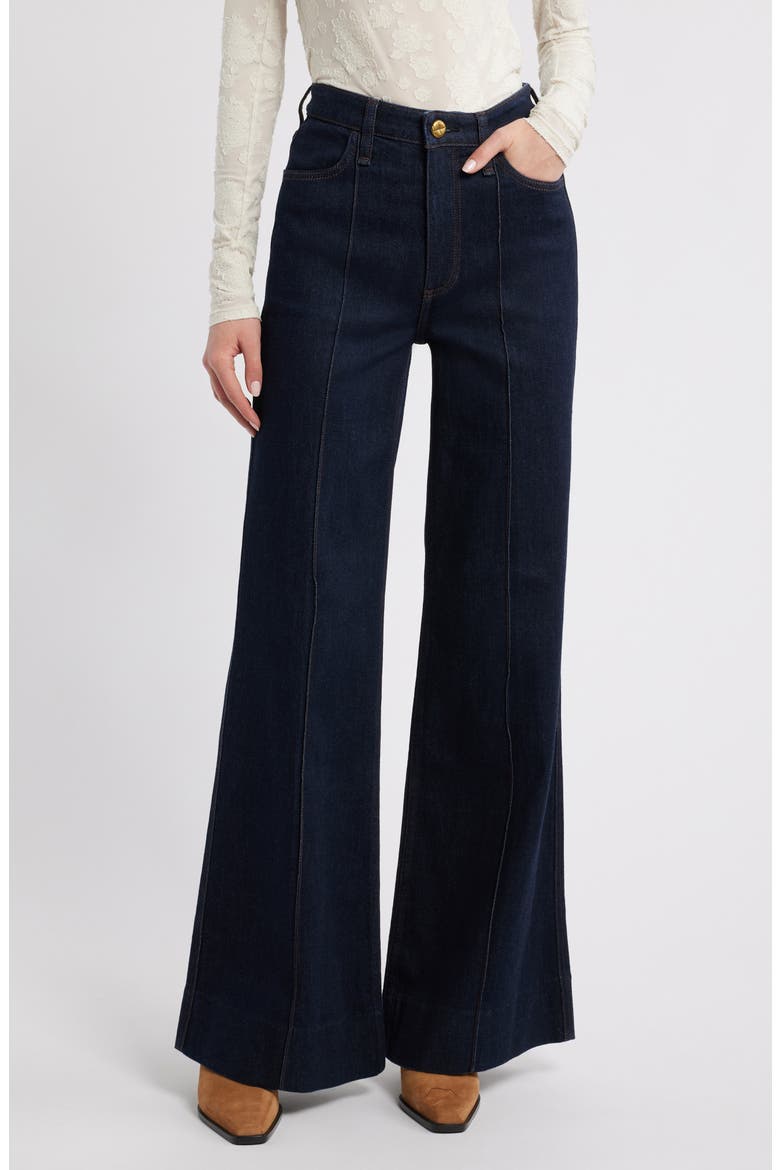 Skylar High Waist Flare Trouser Jeans, Main, color, RINSE