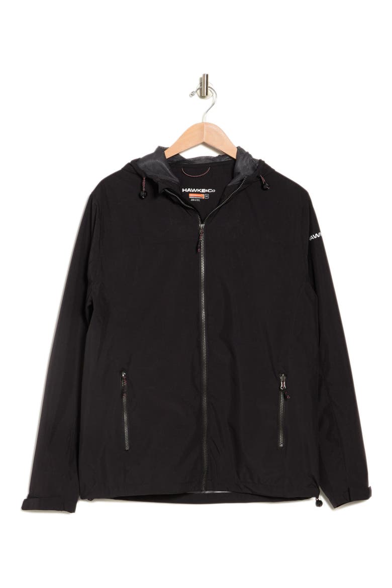 The Defender Water Resistant Jacket, Alternate, color, BLACK
