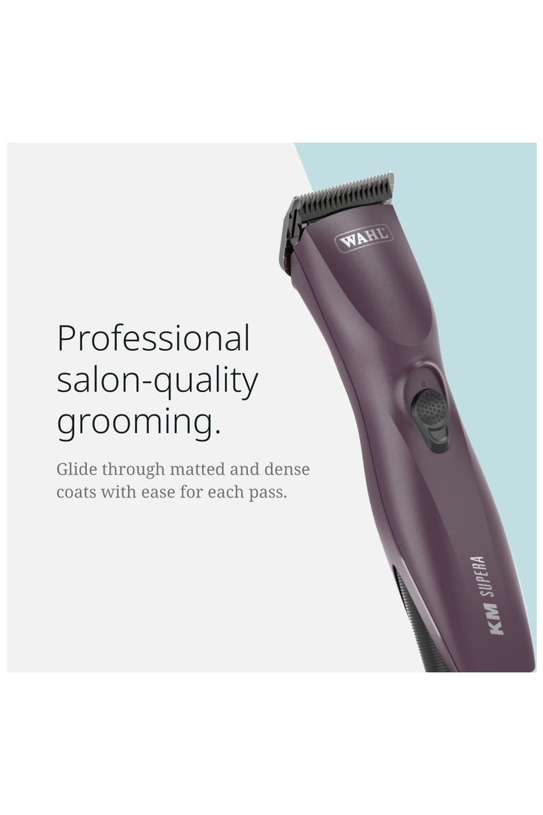 Cordless Dual-Speed Professional Pet Clipper, Alternate, color, Puprle
