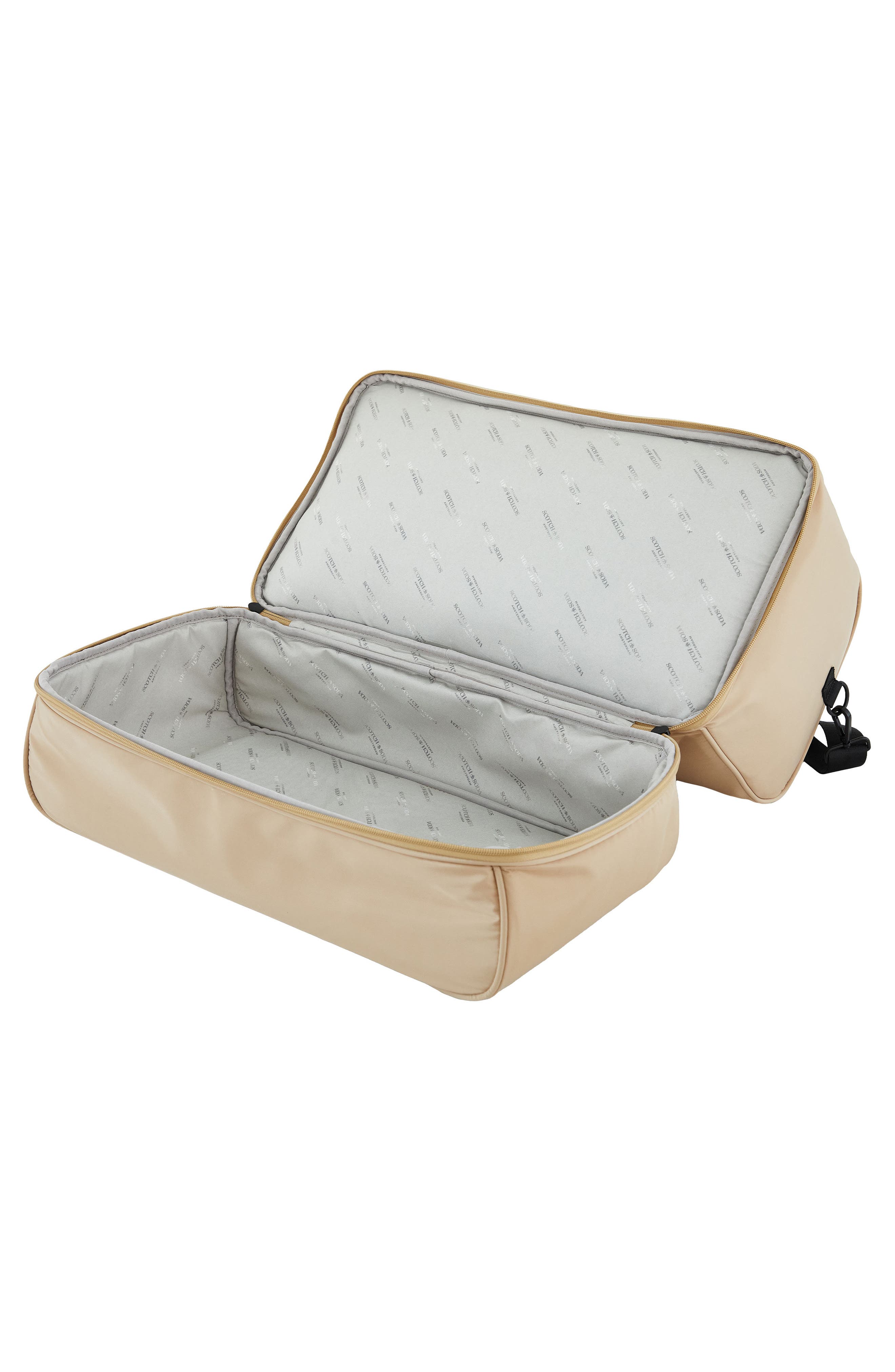 Scotch & Soda Eindhoven Two-Section Weekender Bag, Alternate, color, Travertine